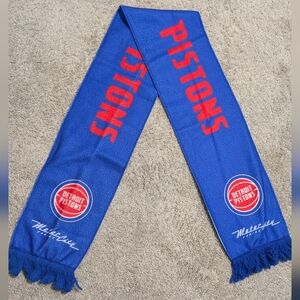 Detroit Pistons Motor City Casino Fleece Blue and Red Scarf
